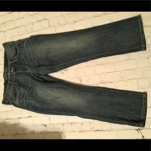 Old Navy THE ROCKSTAR BLUE JEAN CAPRIS